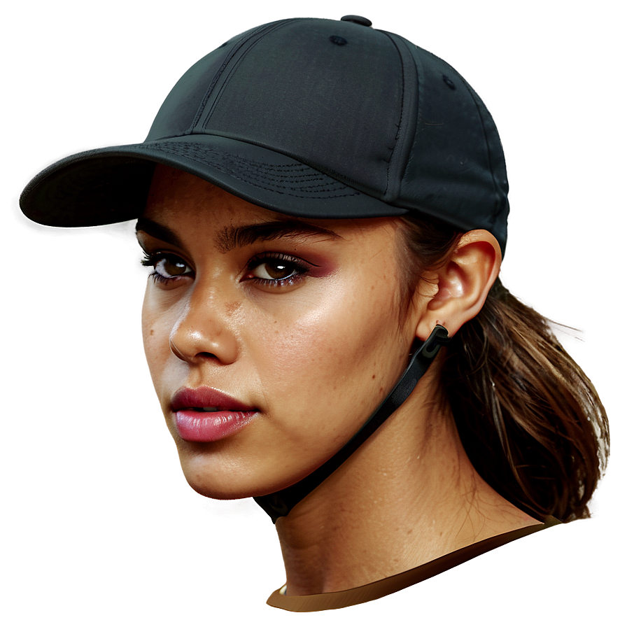 Glossy Black Cap Png Fns89 PNG Image