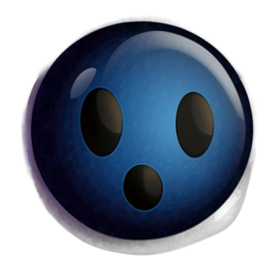 Glossy Blue Emoji Png Selection 46 PNG Image