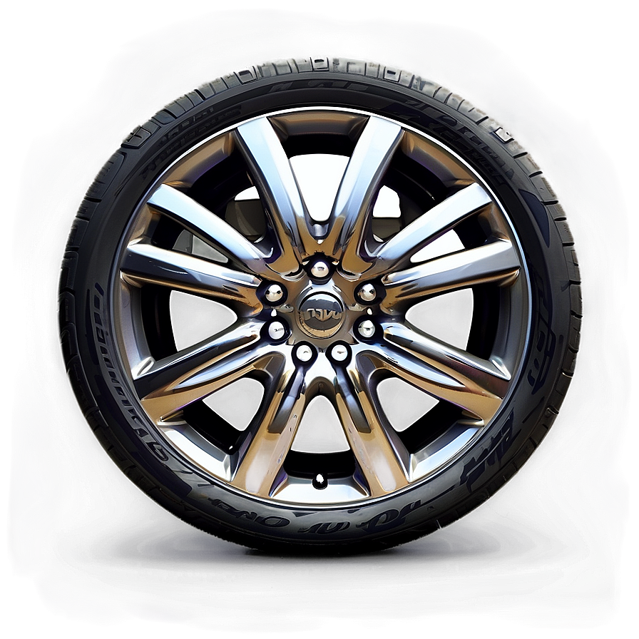 Glossy Car Wheel Png Xaa78 PNG Image