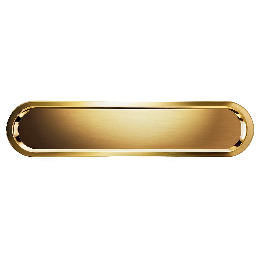 Glossy Gold Plate Png 06262024 PNG Image