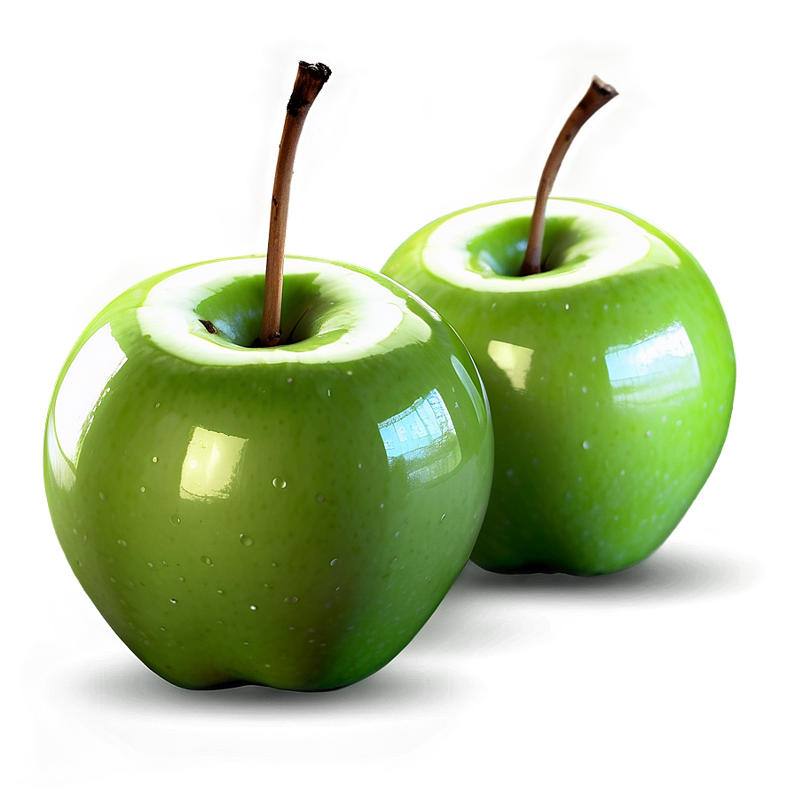 Glossy Green Apple Png 06132024 PNG Image