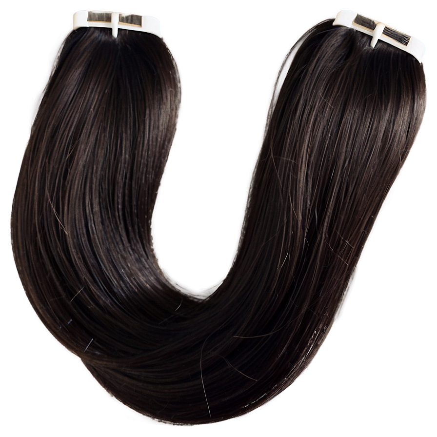 Glossy Hair Strand Png Byg PNG Image