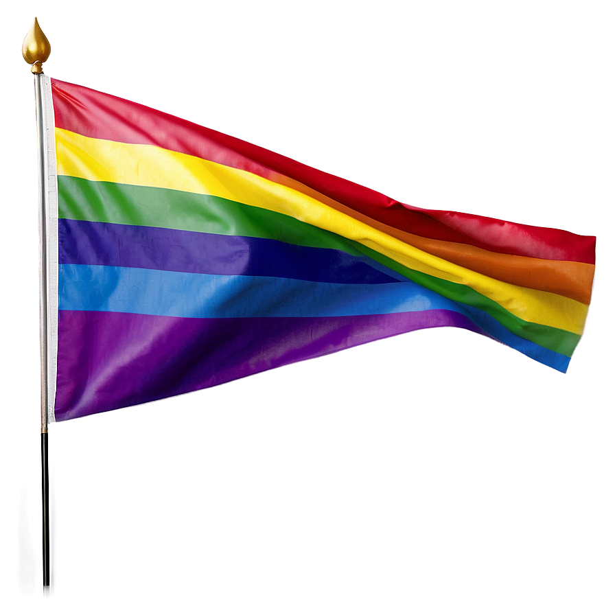 Glossy Lgbt Flag Png 42 PNG Image