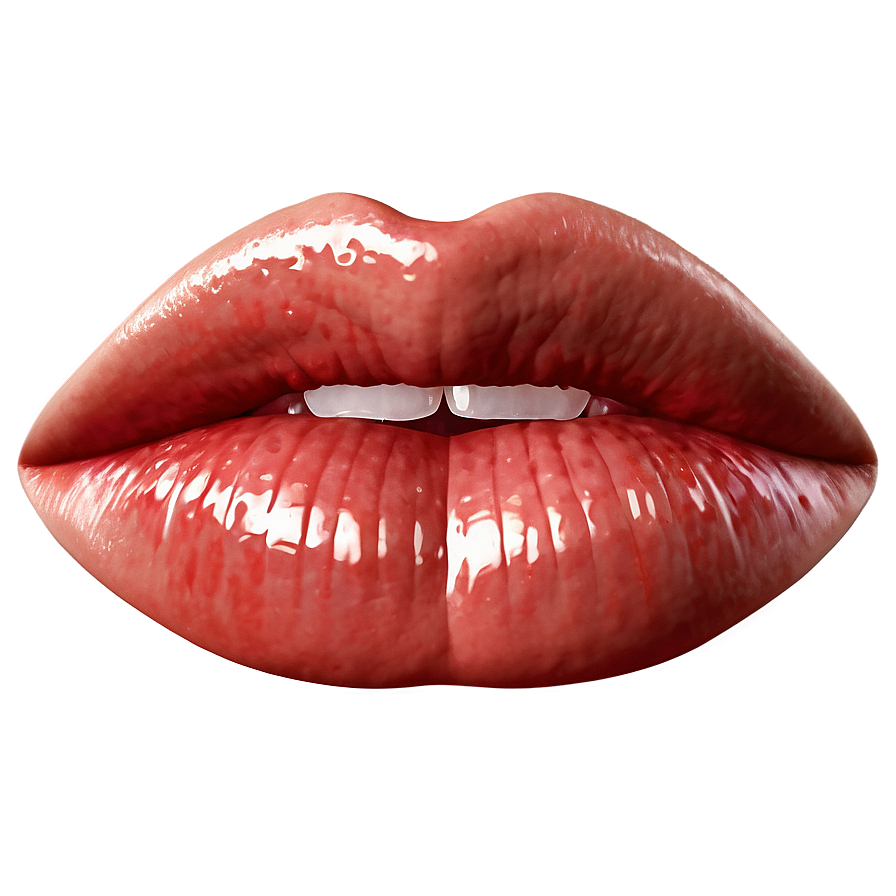 Glossy Lips Texture Png 06212024 PNG Image