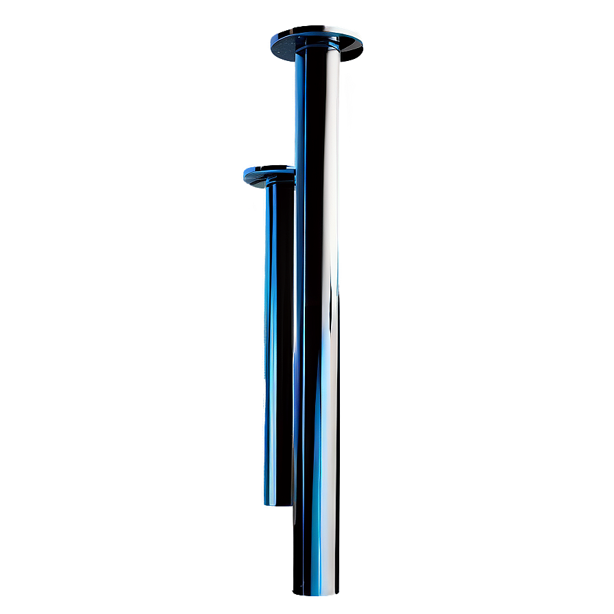 Glossy Metal Pole Png 42 PNG Image