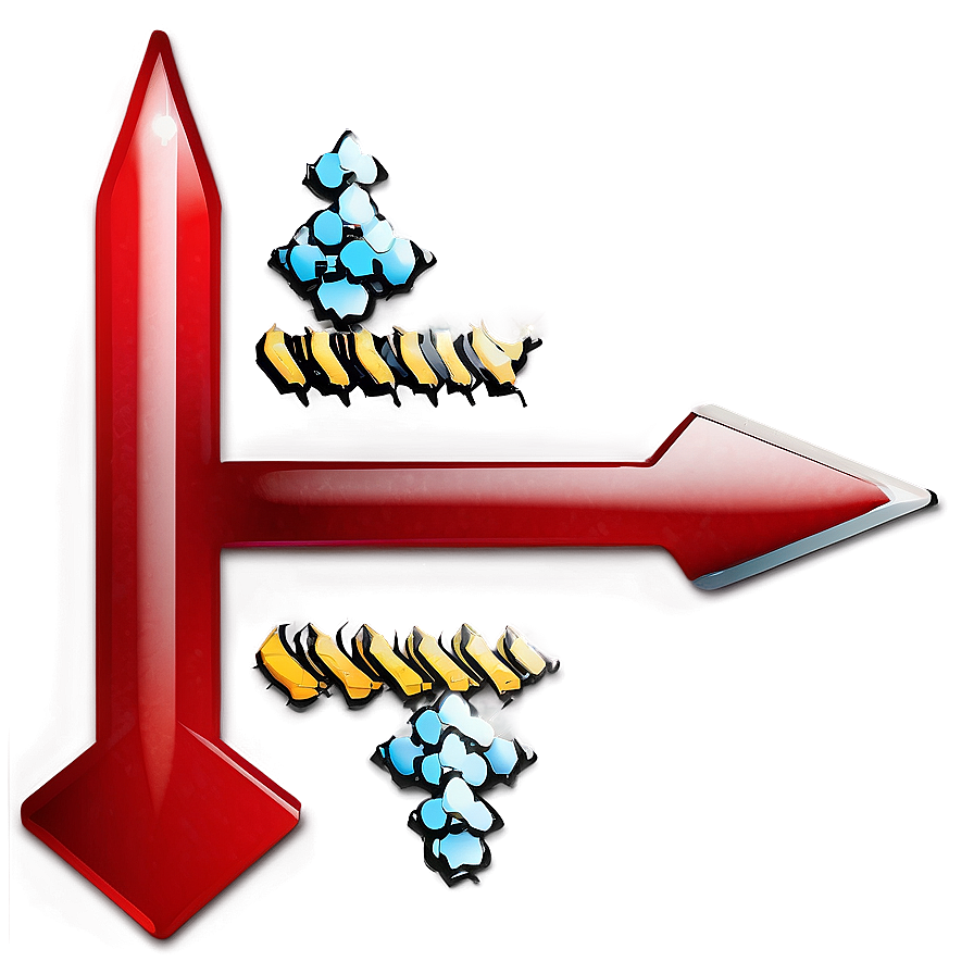 Glossy Red Arrow Design Png Wyl PNG Image