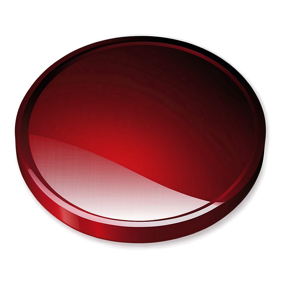 Glossy Red Circle Illustration Png Fyi PNG Image