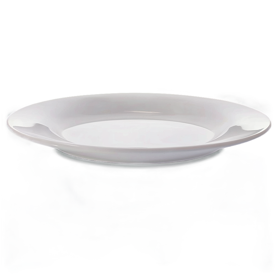 Glossy White Plate Png Yqc95 PNG Image