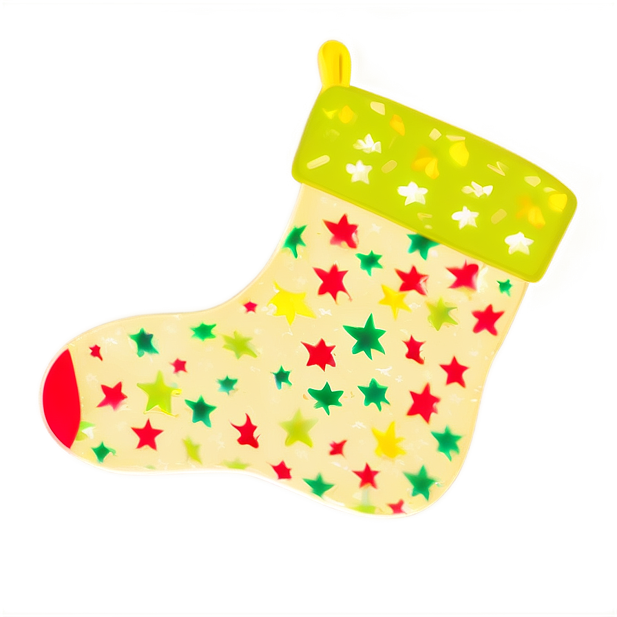 Glow In The Dark Christmas Stocking Png 06132024 PNG Image