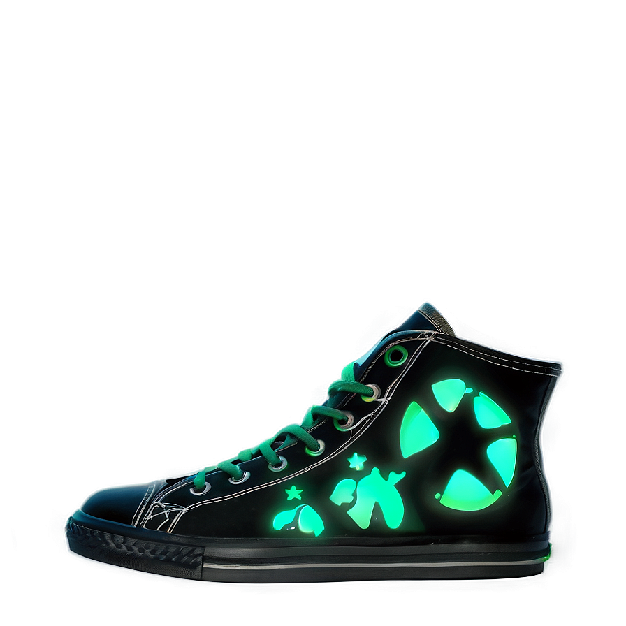 Glow In The Dark Shoe Png 05232024 PNG Image