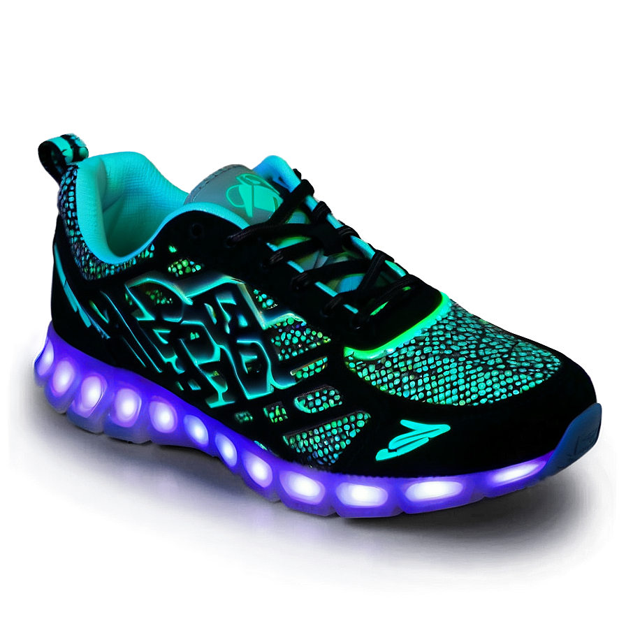 Glow In The Dark Sneakers Png Ssu93 PNG Image