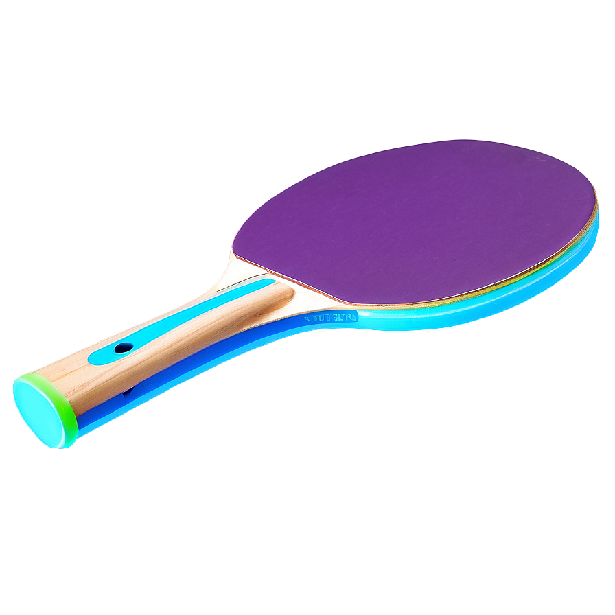 Glow In The Dark Table Tennis Paddle Png Hgu PNG Image