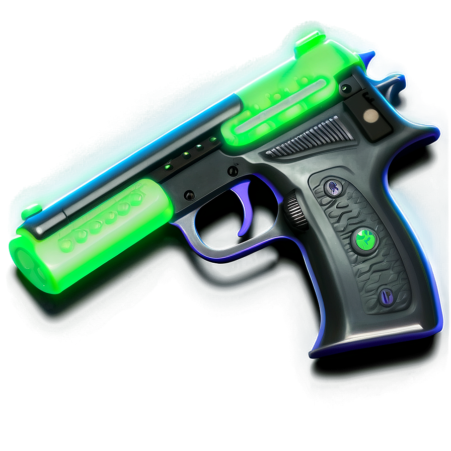 Glow In The Dark Toy Gun Png Gub68 PNG Image