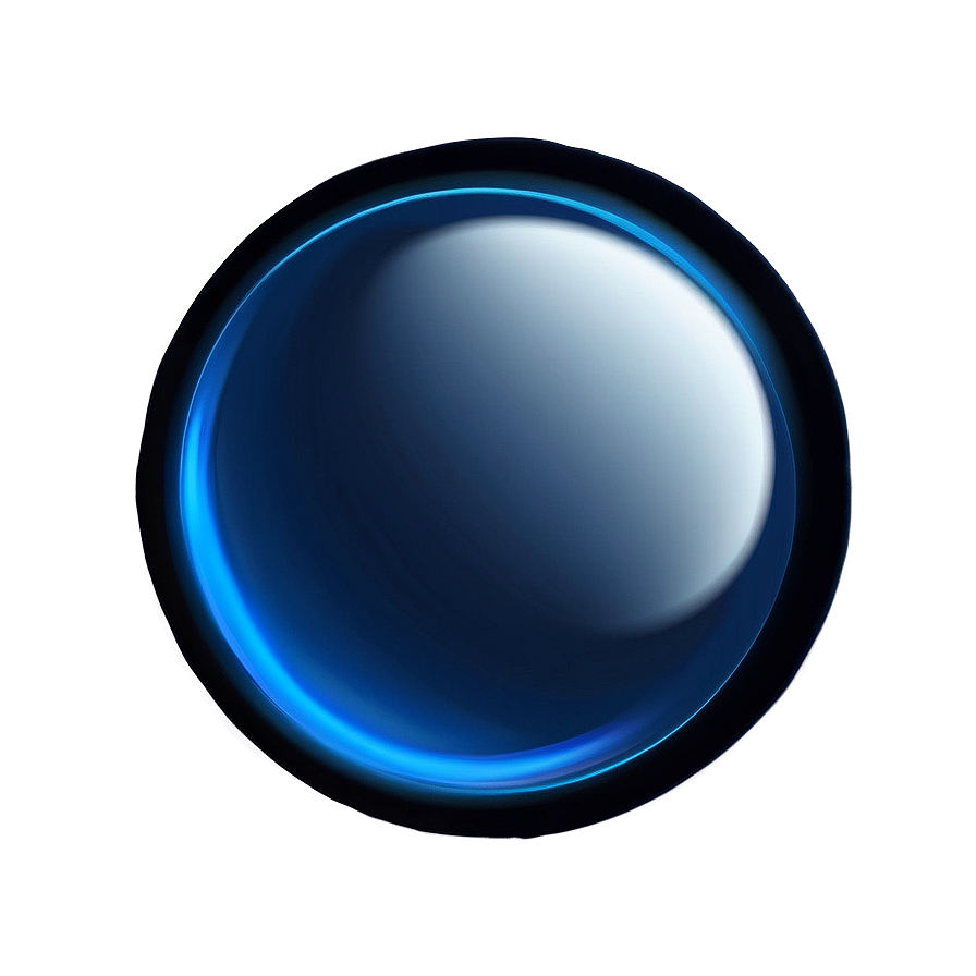 Glowing Blue Circle Png Bso83 PNG Image