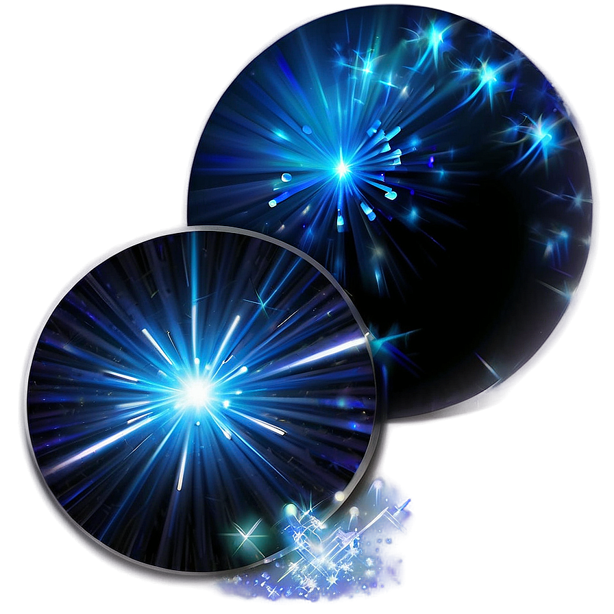 Glowing Blue Sparkle Light Png 06262024 PNG Image