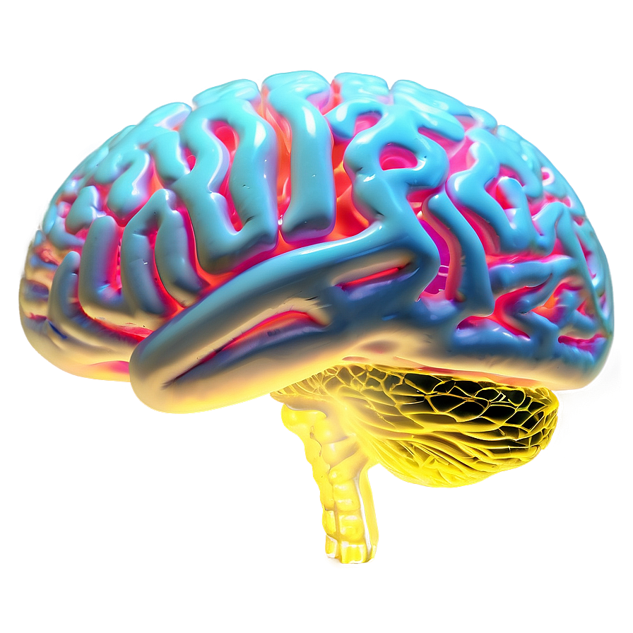 Glowing Brain Idea Png Crm PNG Image