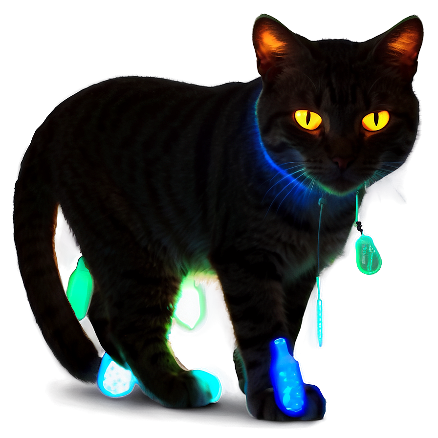 Glowing Cat Png 31 PNG Image