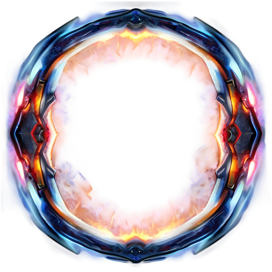 Glowing Ember Border Png 6 PNG Image