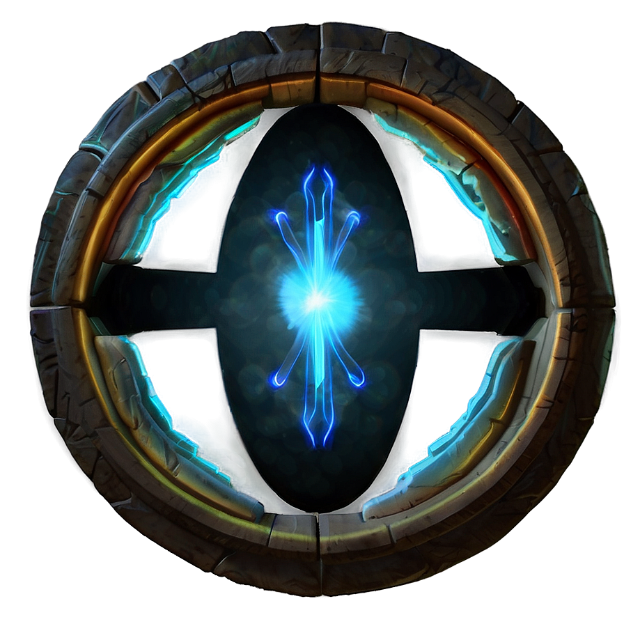 Glowing Energy Portal Png Uqb PNG Image