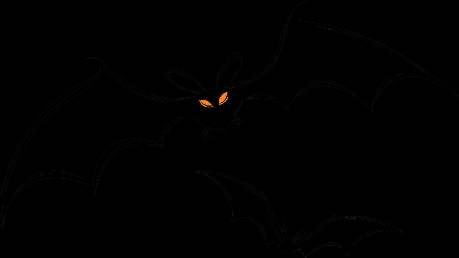 Glowing Eyed Batin Darkness PNG Image