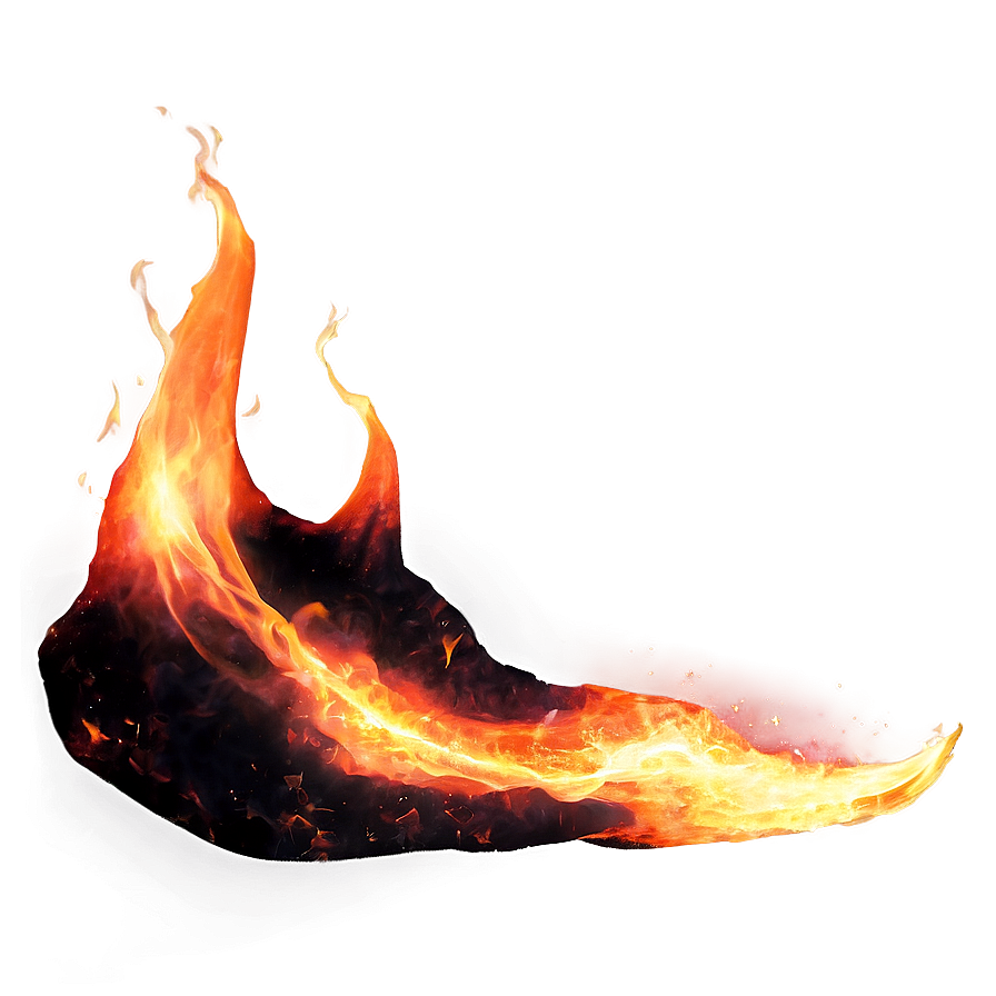 Glowing Fire Effect Png 06122024 PNG Image