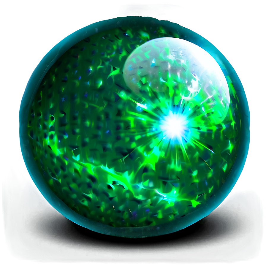 Glowing Green Orb Png 50 PNG Image