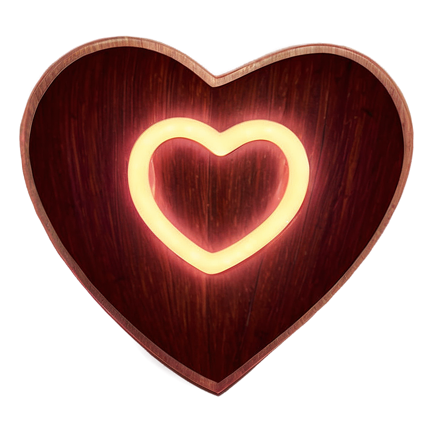 Glowing Instagram Heart Png 06212024 PNG Image