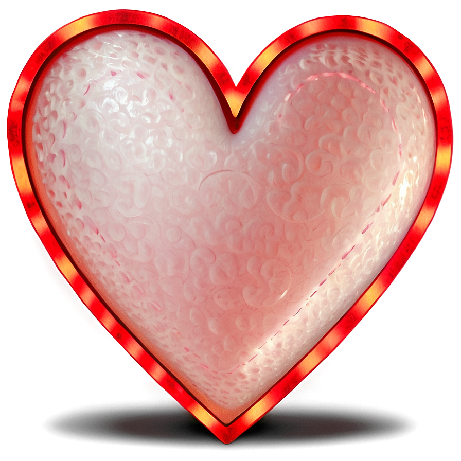 Glowing Instagram Heart Png 06212024 PNG Image