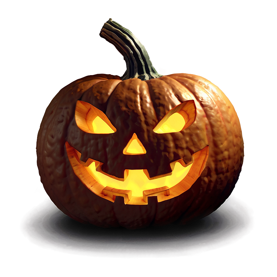 Glowing Jack-o'-lantern Png Chg2 PNG Image