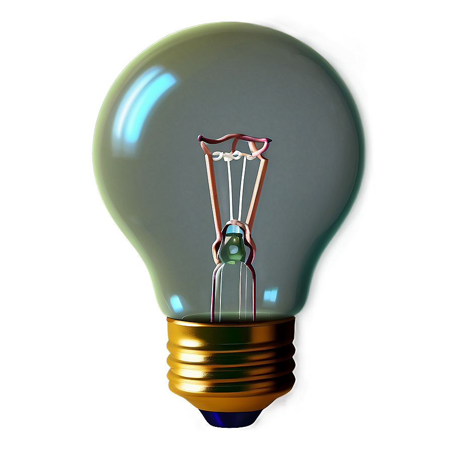 Glowing Light Bulb Idea Png Yvi46 PNG Image