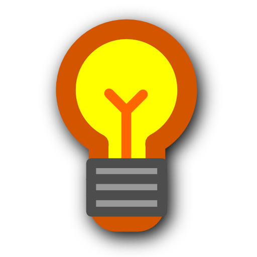 Glowing Lightbulb Graphic PNG Image