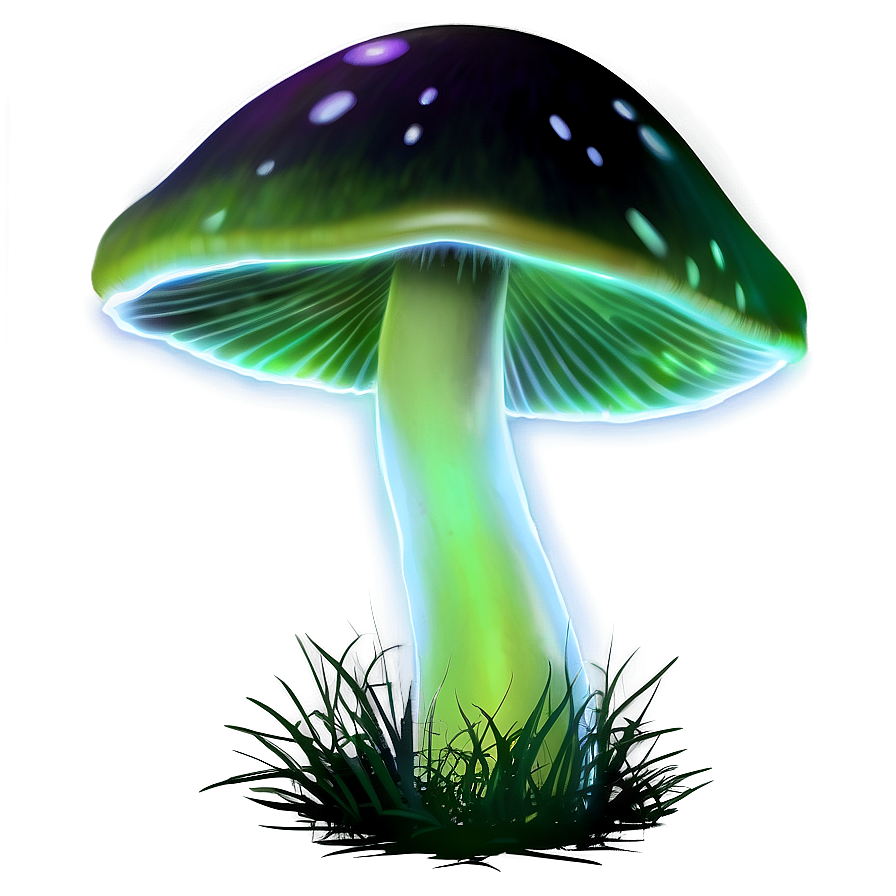 Glowing Mushroom Png 05032024 PNG Image