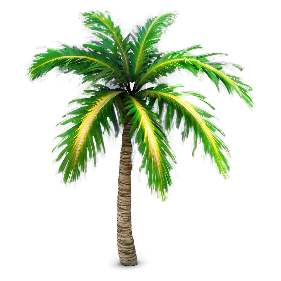 Glowing Palm Tree Png Qup18 PNG Image