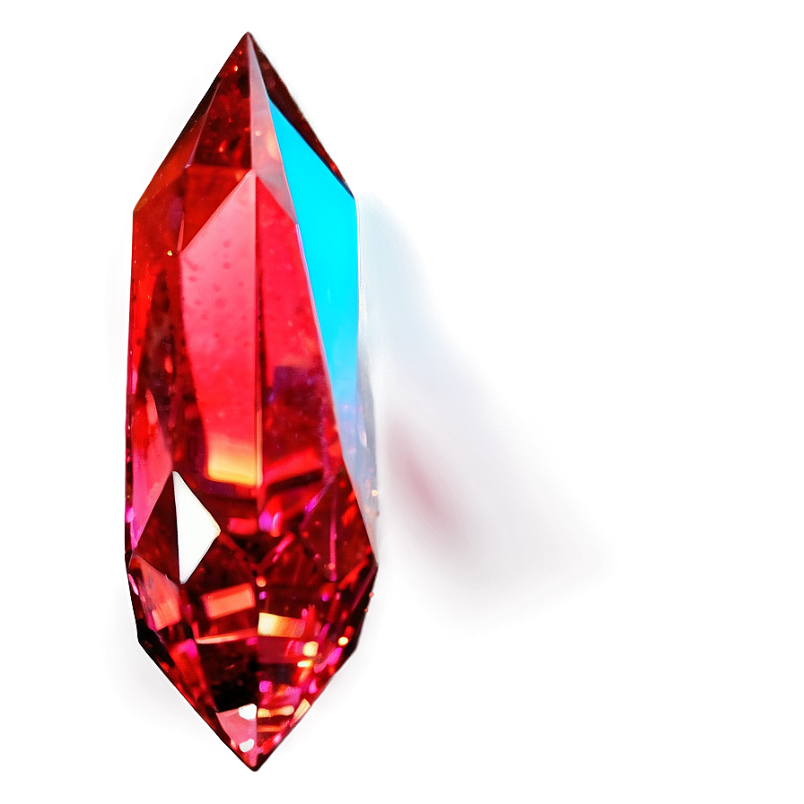 Glowing Red Crystal Png Vnx79 PNG Image