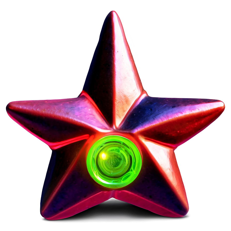 Glowing Red Star Png 57 PNG Image