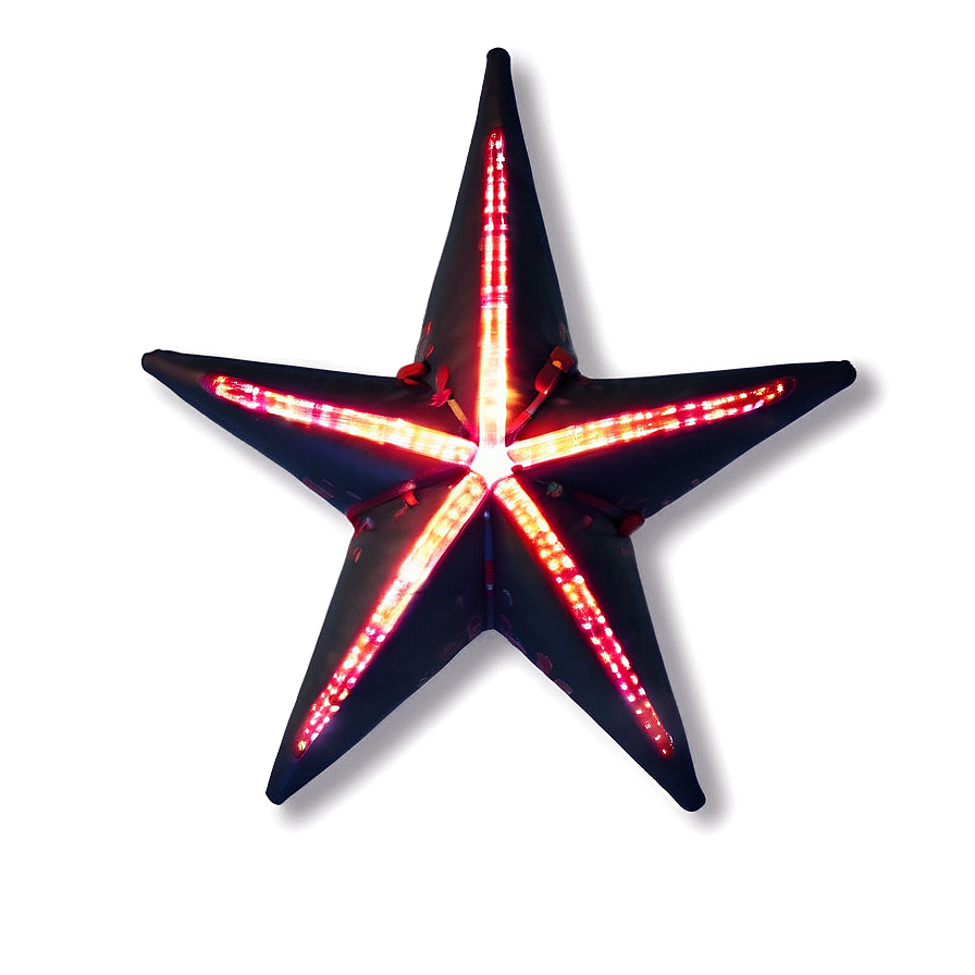 Glowing Red Star Png 7 PNG Image