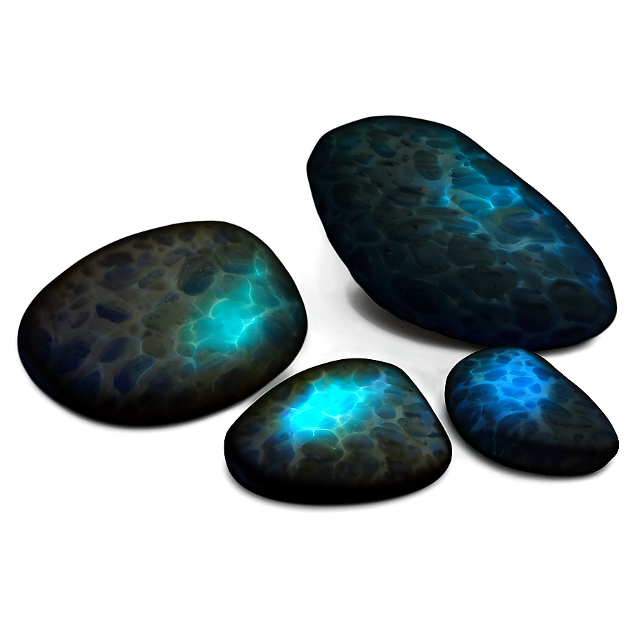 Glowing River Rocks Concept Png Kgq PNG Image