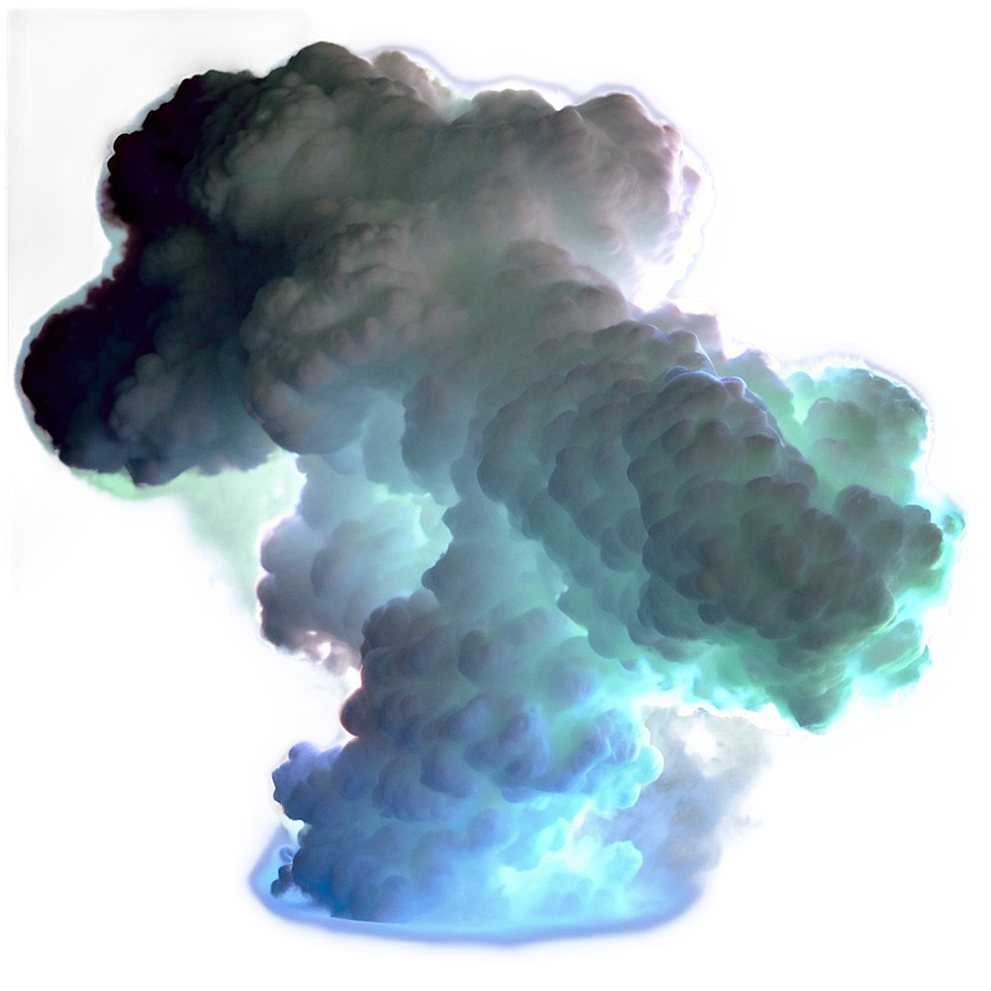 Glowing Smoke Cloud Png Och62 PNG Image