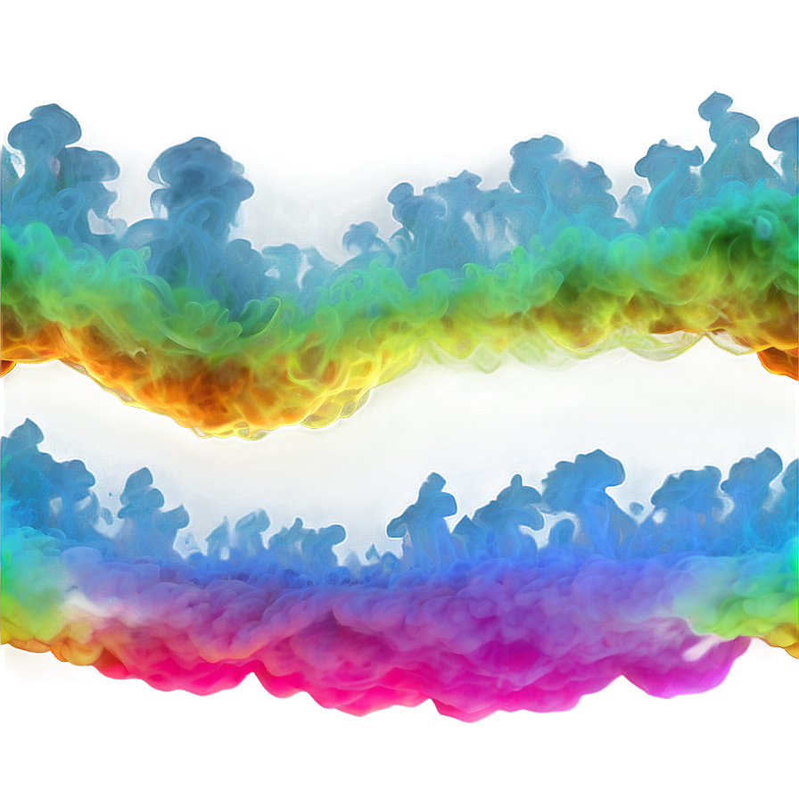 Glowing Smoke Spectrum Png Qos23 PNG Image