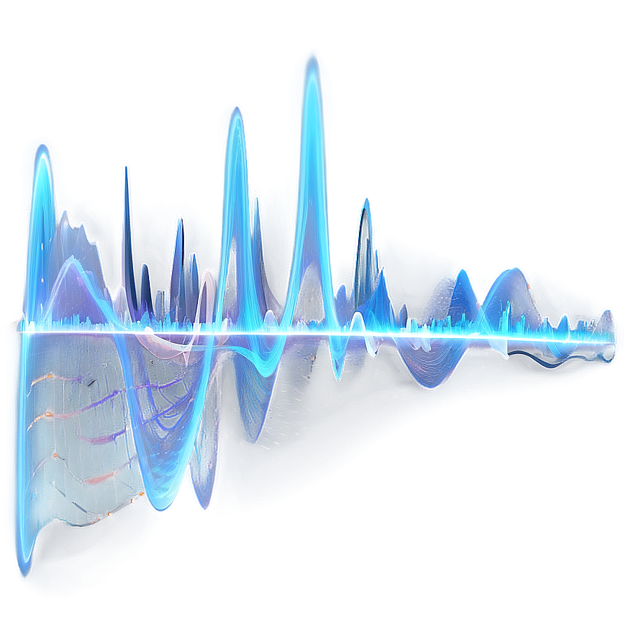 Glowing Sound Wave Png Asa63 PNG Image