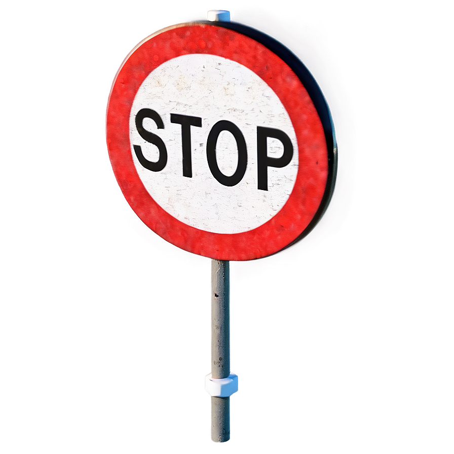 Glowing Stop Sign Png Uys44 PNG Image