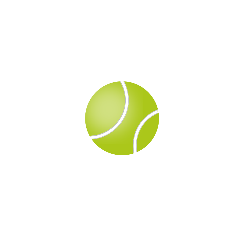 Glowing Tennis Ball Black Background PNG Image