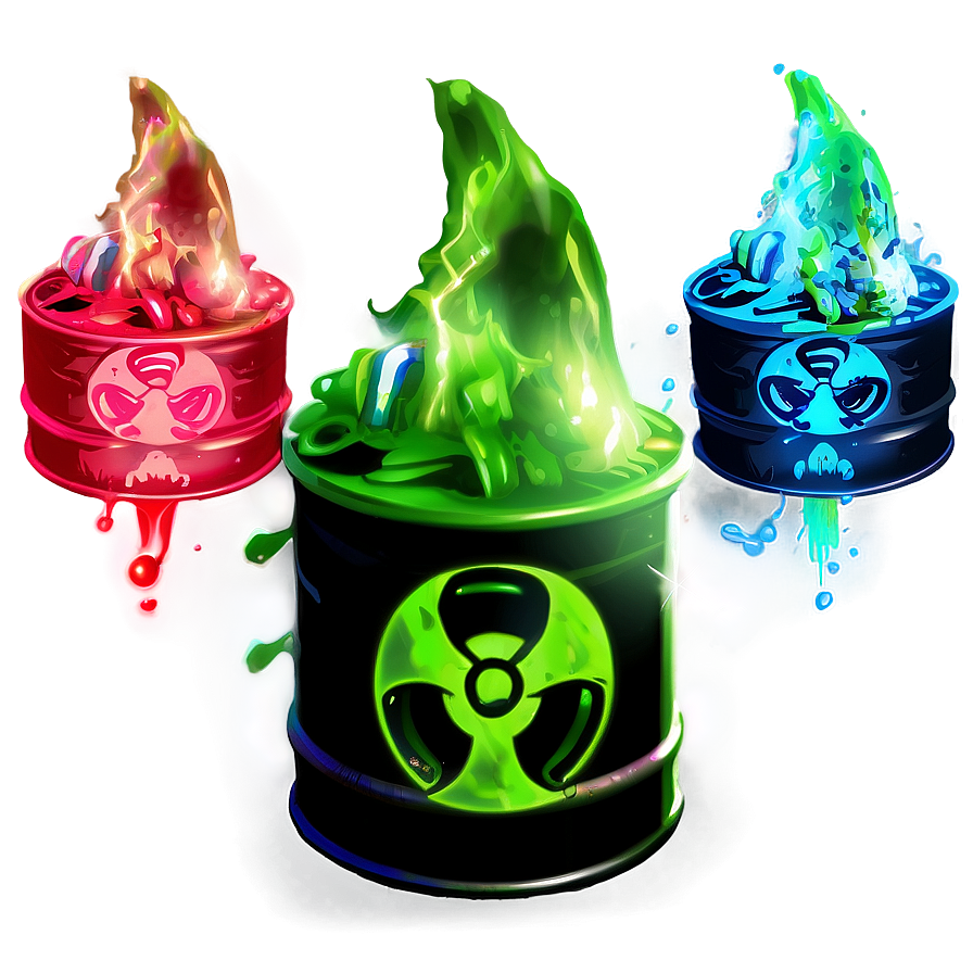 Glowing Toxic Waste Png Bnf66 PNG Image