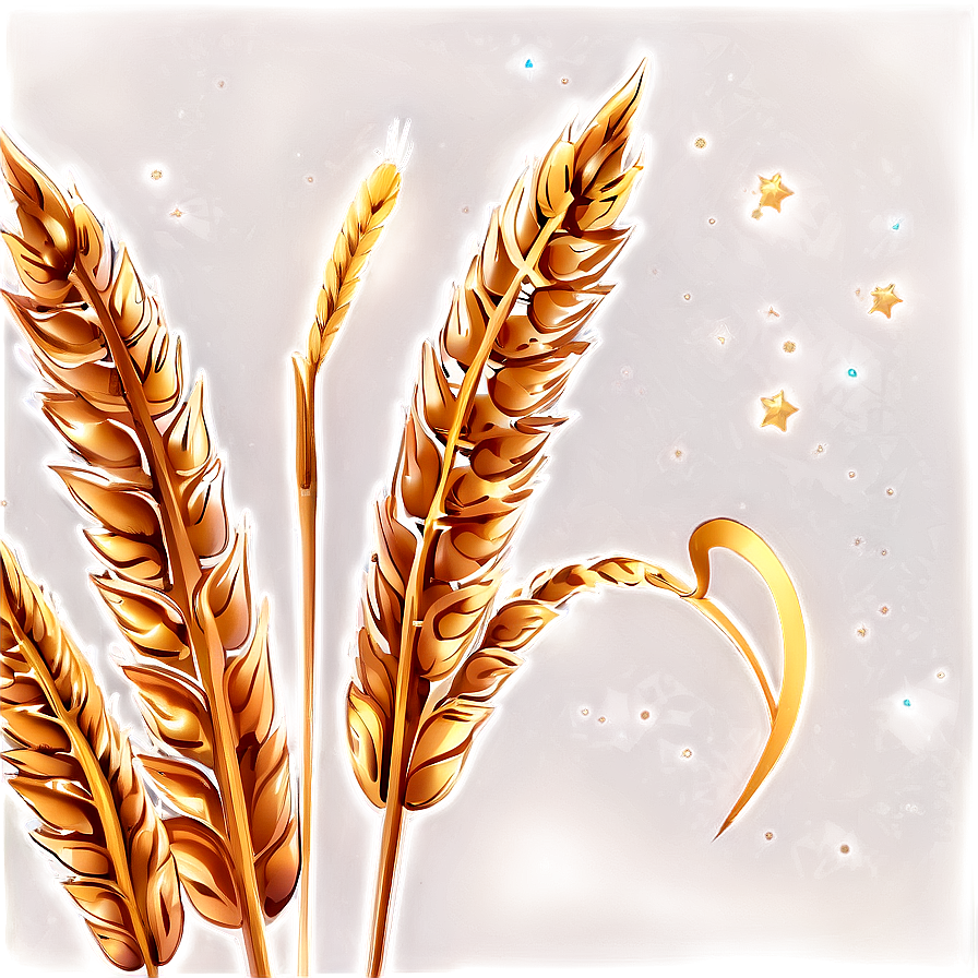 Glowing Wheat Under Moonlight Png 78 PNG Image