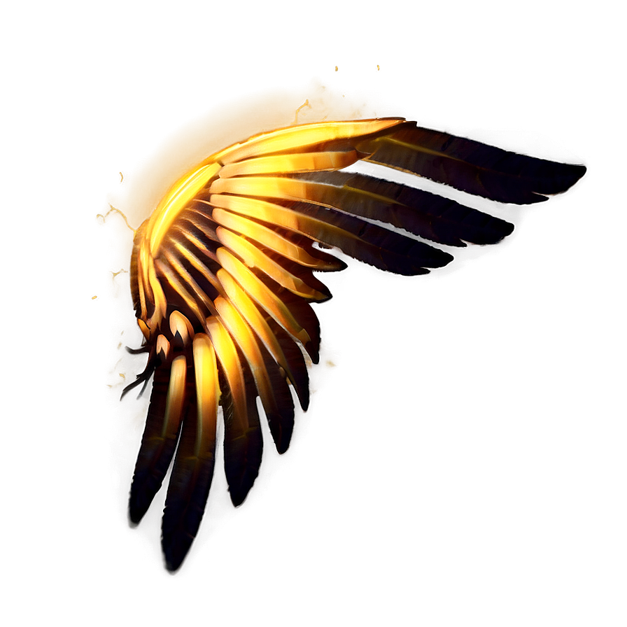 Glowing Wing Png Wmc PNG Image