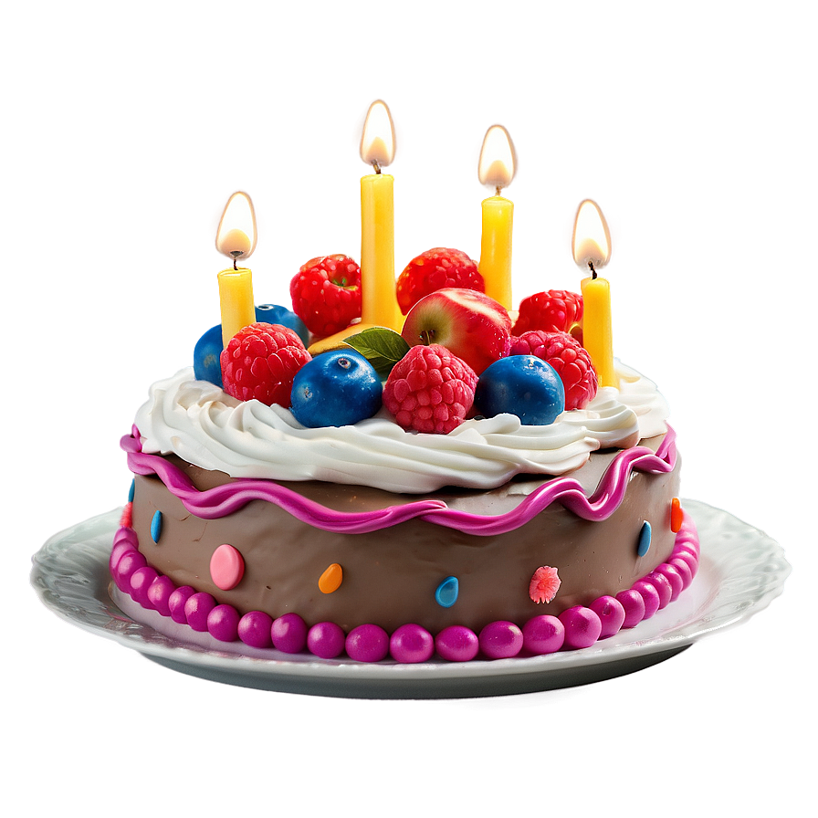 Gluten-free Birthday Cake Png Asc PNG Image