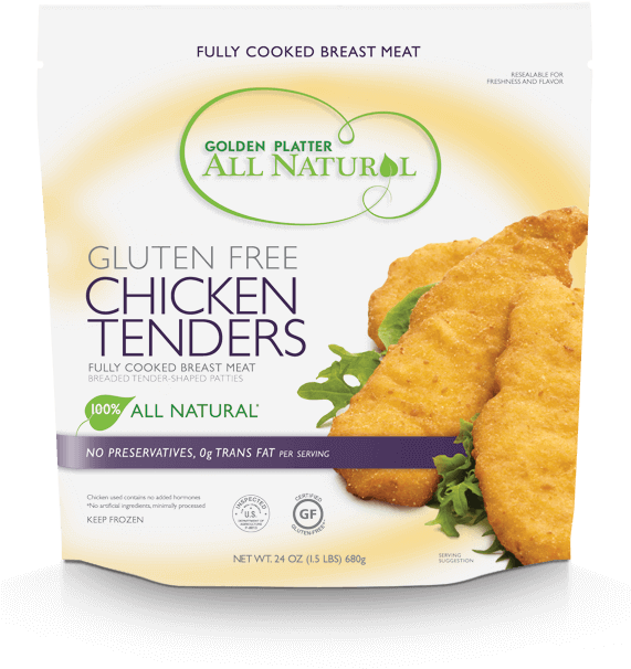 Gluten Free Chicken Tenders Package PNG Image