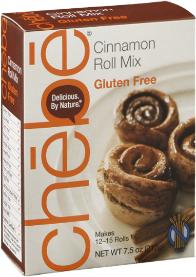 Gluten Free Cinnamon Roll Mix Box PNG Image