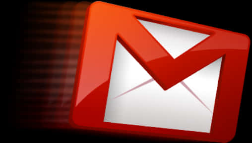 Gmail Logo3 D Perspective PNG Image