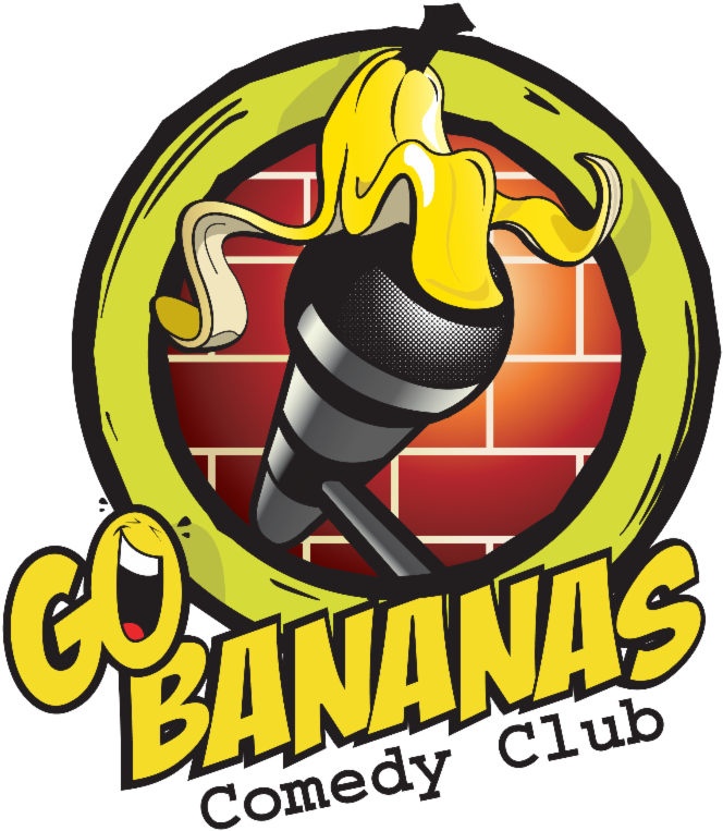 Go Bananas Comedy Club Logo PNG Image